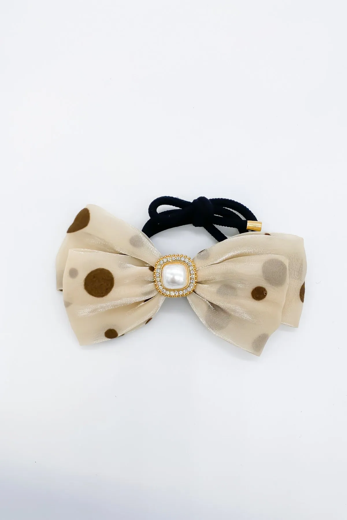 Annette Polka Dot Bow Hair Tie