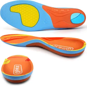 Arch Support Insert Plantar Fasciitis Pain Relief Heel Spur Orthopedic Insole Men Women, Flat Feet Comfort Gel Work Boot Shoe Orthotic Insert Long Time Standing, XS