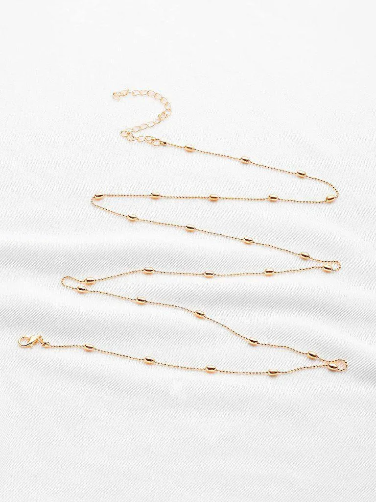 Beaded Decorated Waist Chain