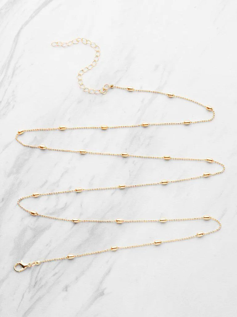 Beaded Decorated Waist Chain