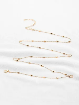 Beaded Decorated Waist Chain