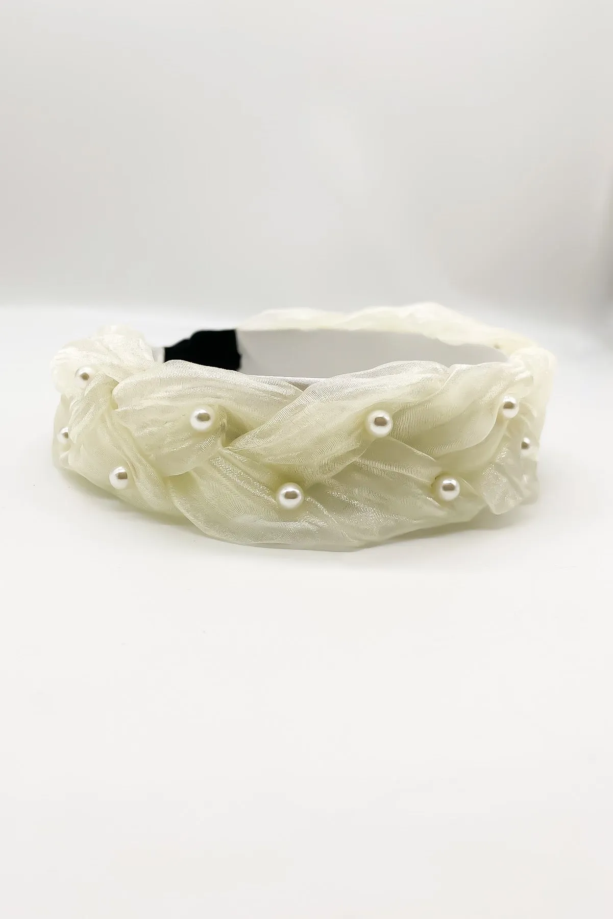 Bexley Organza Pearl Headband