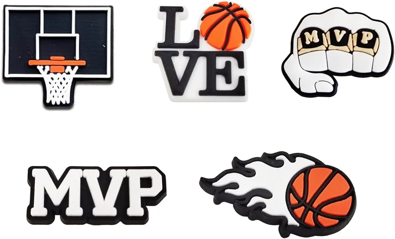 BOWNDY PVC Sports Cars Shoe Charms - Bulk Pack of Cute Random Charms