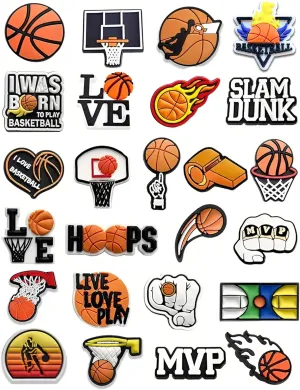 BOWNDY PVC Sports Cars Shoe Charms - Bulk Pack of Cute Random Charms
