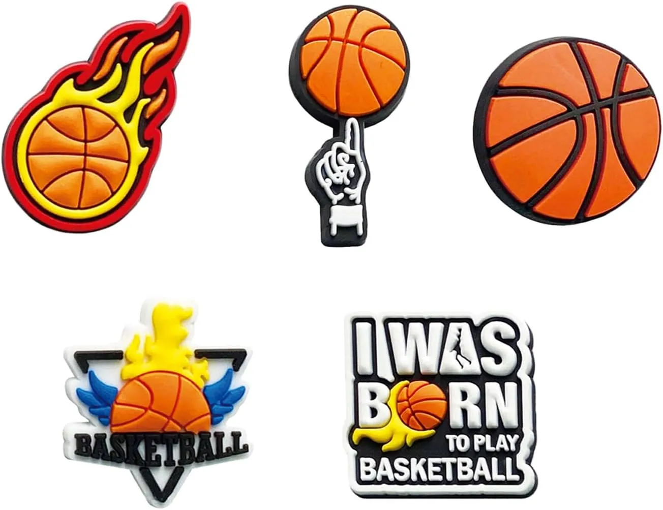 BOWNDY PVC Sports Cars Shoe Charms - Bulk Pack of Cute Random Charms