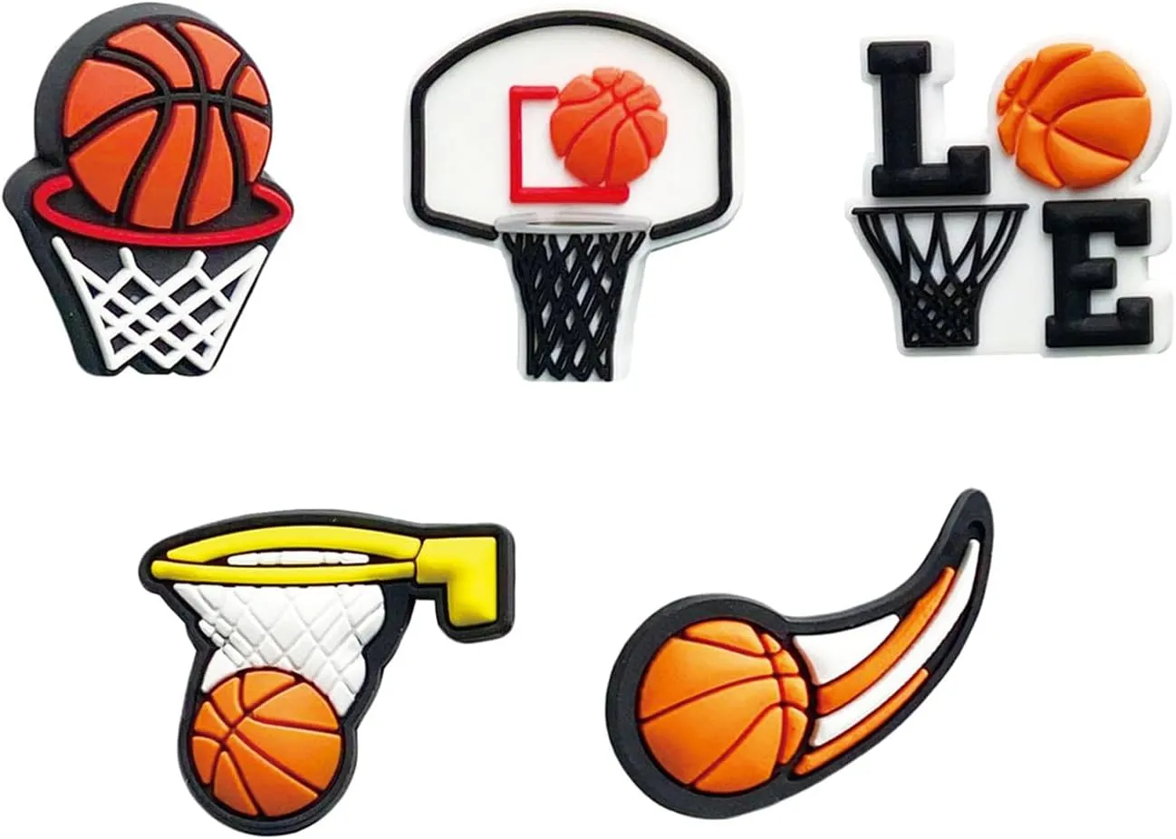 BOWNDY PVC Sports Cars Shoe Charms - Bulk Pack of Cute Random Charms