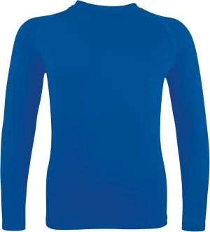 Boys' Girls' Compression Shirt Long Sleeve Moisture Wicking Sports Baselayer for Youth Football Baseball