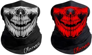 Breathable Seamless Tube Skull Face Mask half Windproof Motorcycle Bicycle Face Mask