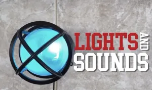 Bridge Cutters Sports Score Goal Light & Horn goes Off When You See it on tv Color Works with Baseball Football Hockey WiFi Real Time Arena Scoreboard Interactive Game Light red Live Action Beacon