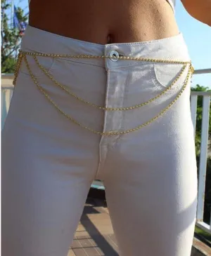 Britney crystal belt