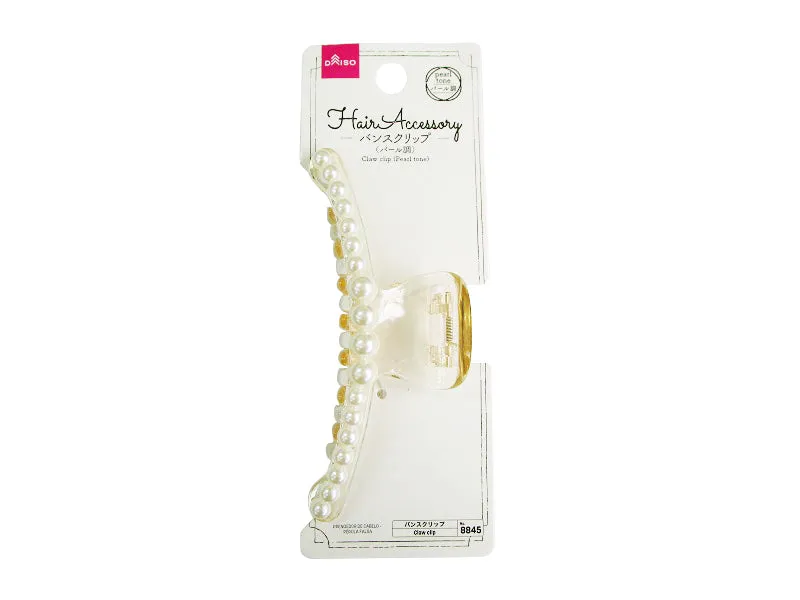 Claw Clip Pearl Tone