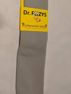 Compression Socks SILVER / GREY  DFC-14