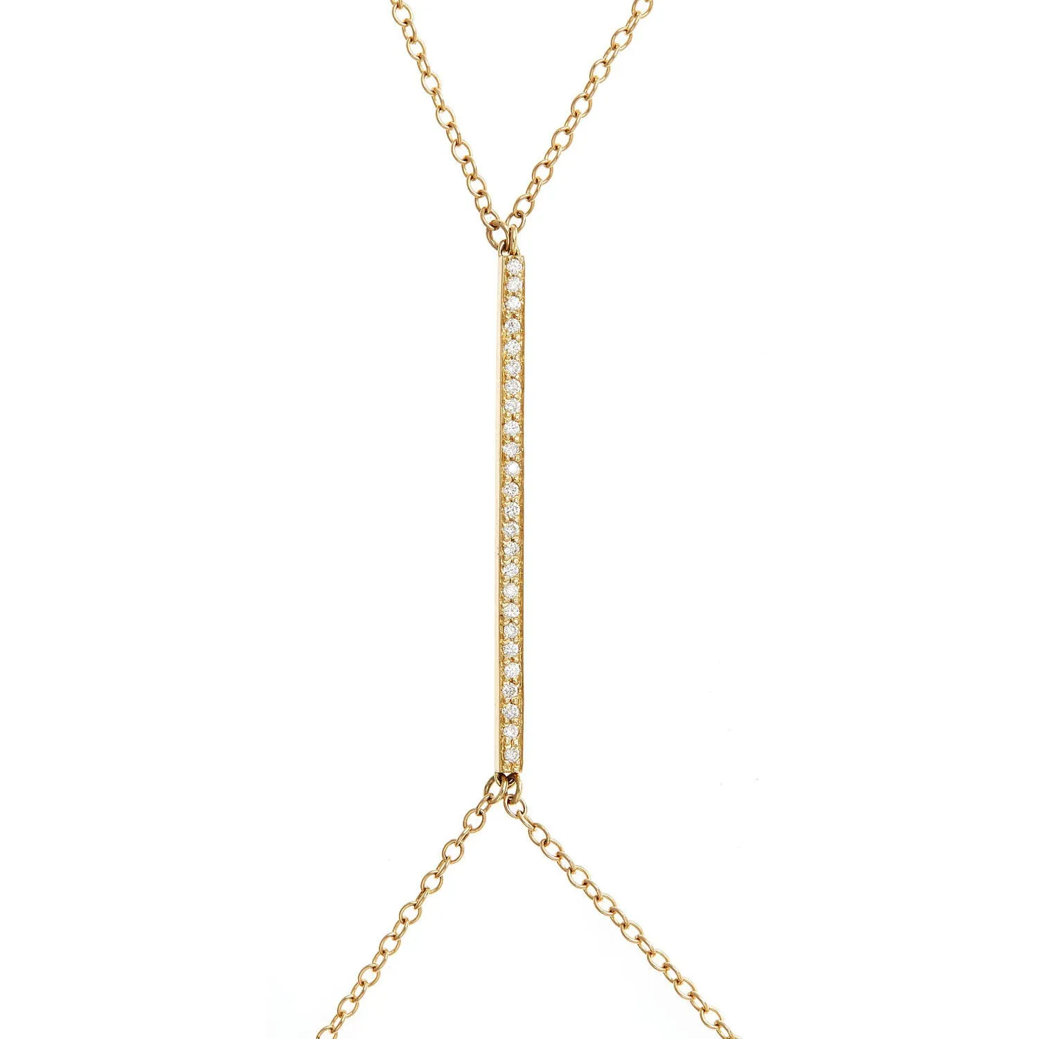 Diamond Bar Body Chain