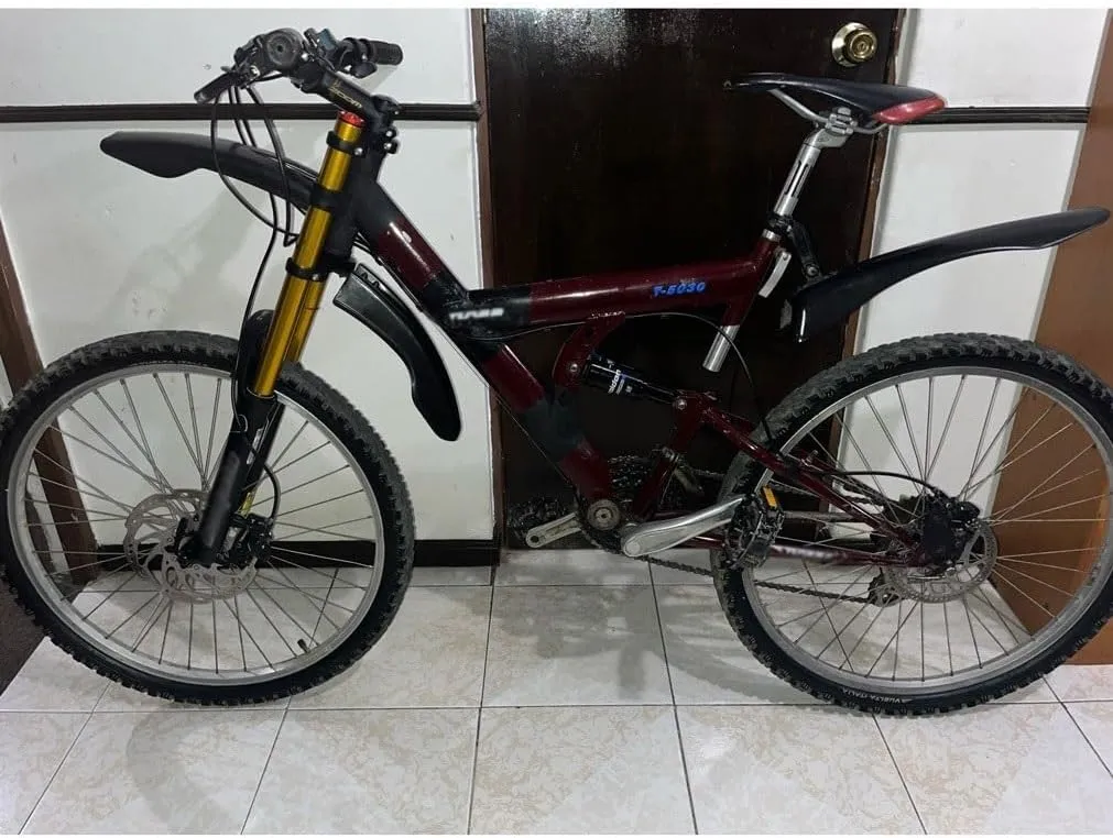 Downhill Mountain Bike Suspension Fork 26 27.5 29 Air Fork Travel 130mm Disc Brake Straight Fork QR Rebound Adjustale Manual Lockout