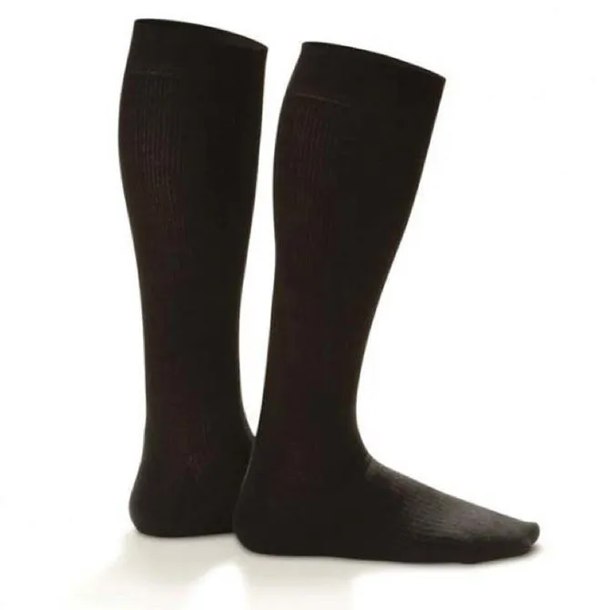 Dr. Comfort Men's Micro-Nylon Knee High Dress Socks 20-30 mmHg
