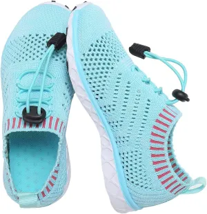 EQUICK Kids Water Shoes Boys & Girls Kids Aqua Shoes Swim Shoes Athletic Sneakers Lightweight Sport Shoes (Toddler/Little Kid/Big Kid)