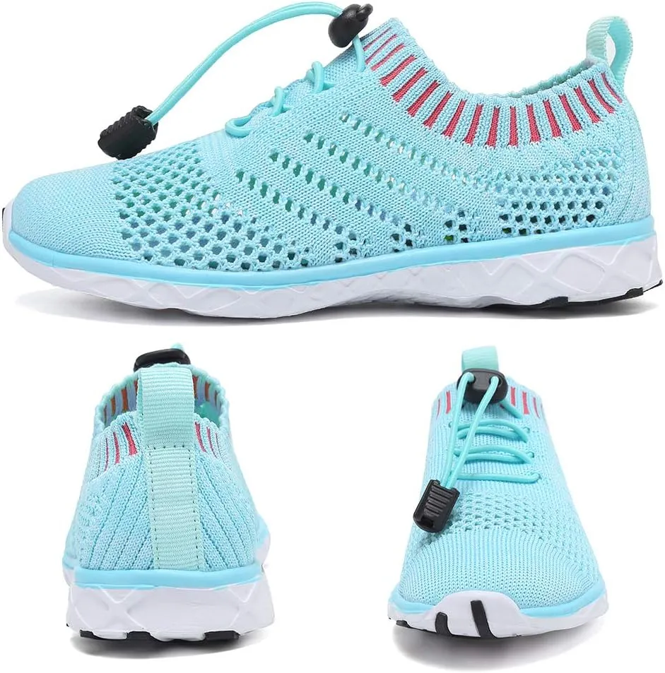 EQUICK Kids Water Shoes Boys & Girls Kids Aqua Shoes Swim Shoes Athletic Sneakers Lightweight Sport Shoes (Toddler/Little Kid/Big Kid)