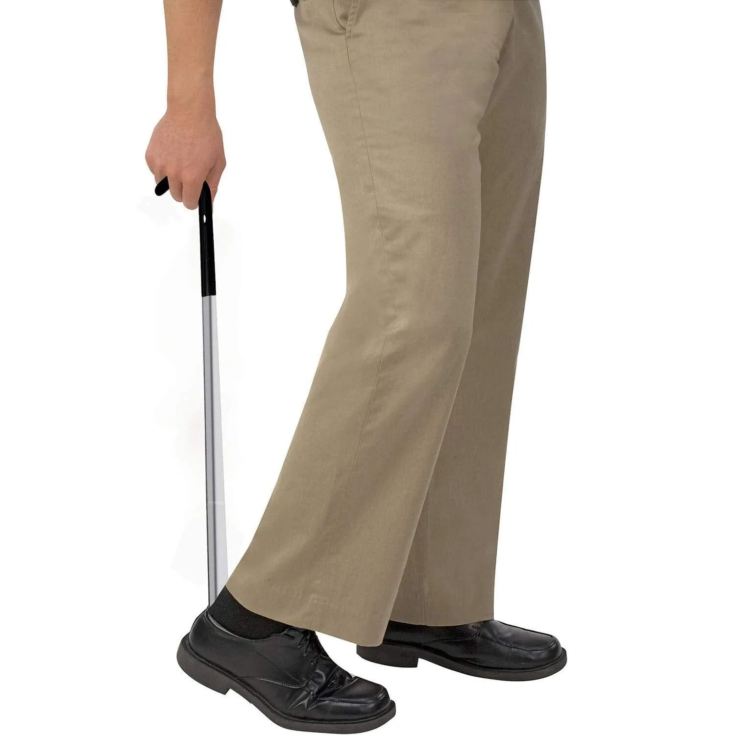 Ergonomic Stainless Steel Easy Grip Long Handle Shoe Horn