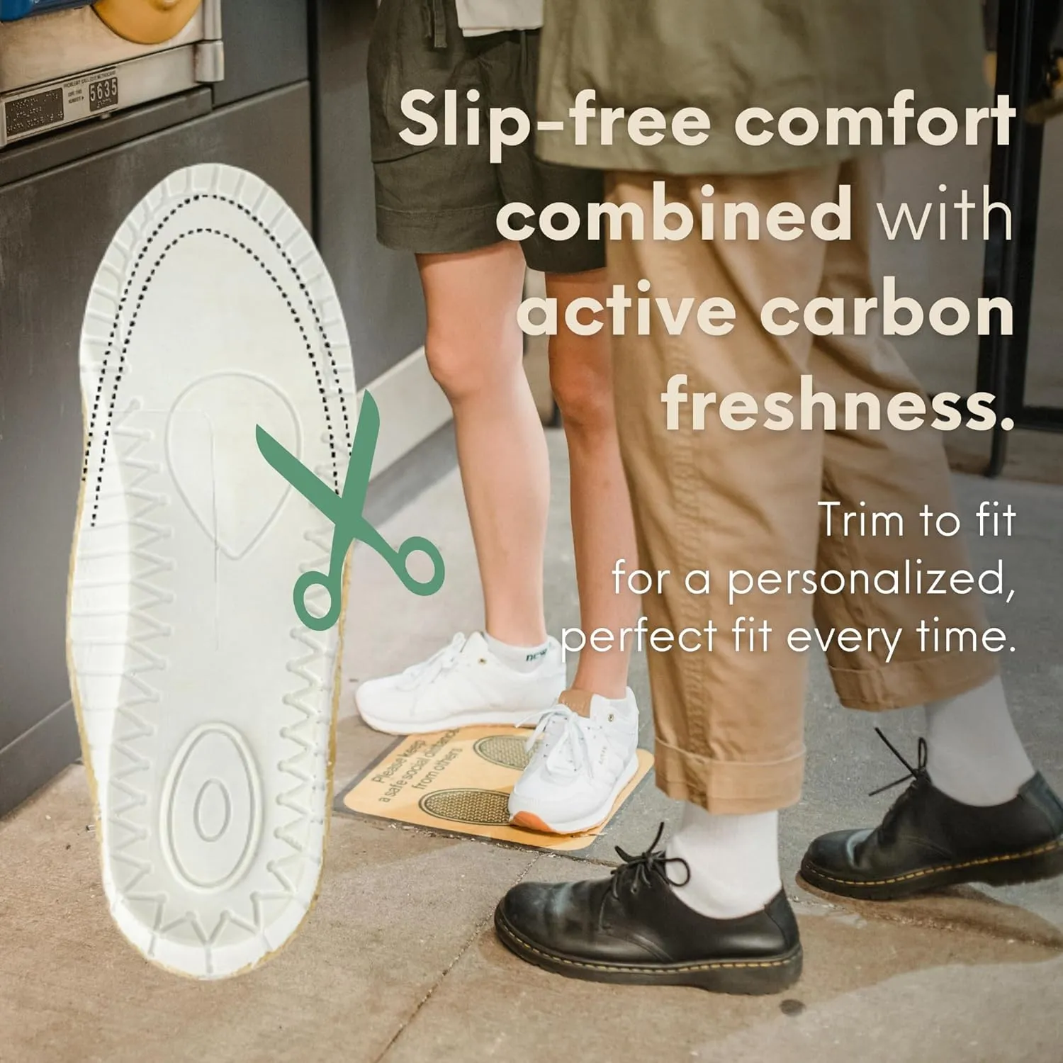HANDARTE Leather Orthopedic Insoles | Padded Comfort Shoe Inserts for Women | 100% Natural Goatskin - ChromeFree, Anti Sweat & Anti-Odor - Suitable for No-Socks (US W6.5/7 | EU37)