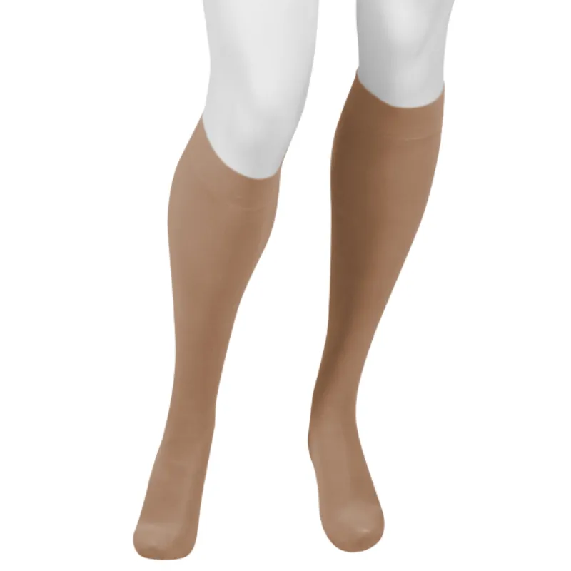 Juzo Move Max 20-30 mmHg Knee High Compression Stocking Beige