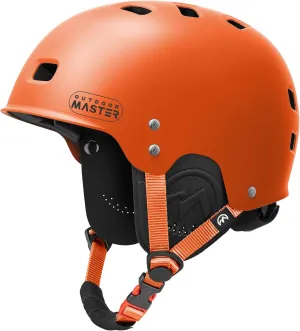 OutdoorMaster Kayak Helmet, Wakeboard Helmet Whitewater Helmet Men Women, Water Helmet with Ear Pads, Surf Helmet 12 Vents Dial Fit Adjustment Longboard Helmet, Perfect for Kayaking, Boating