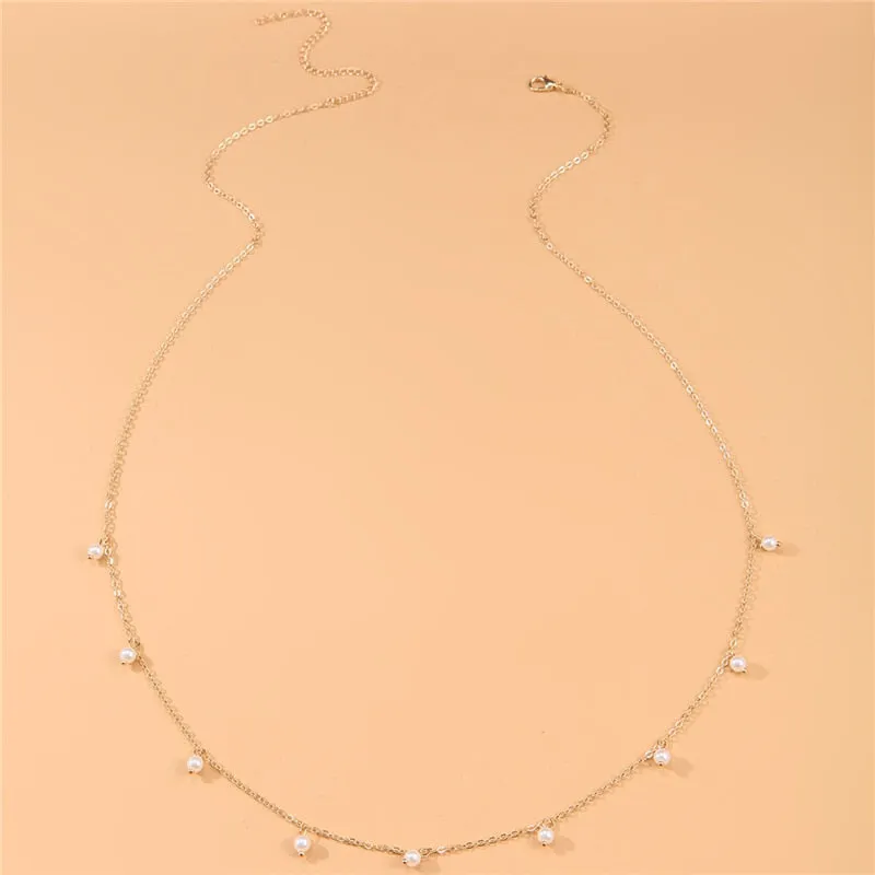 PEARL DECOR WAIST CHAIN