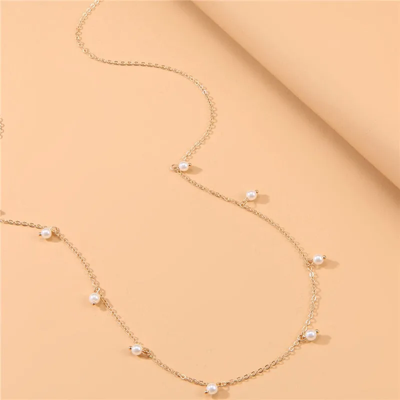 PEARL DECOR WAIST CHAIN