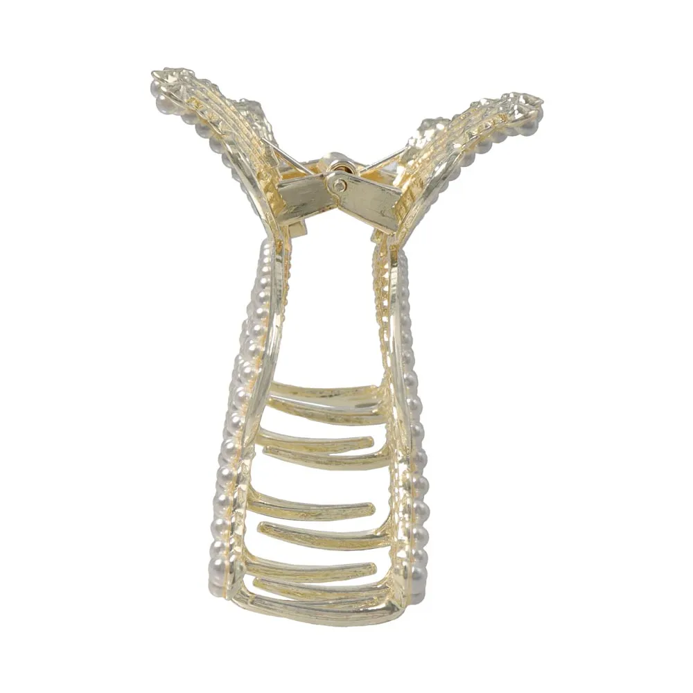 Pearly Butterfly Claw Clip