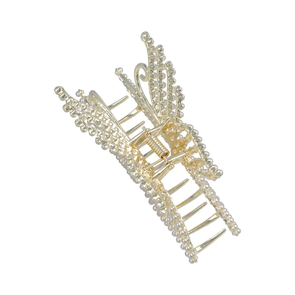 Pearly Butterfly Claw Clip