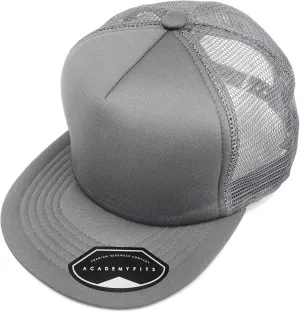 Quality 5 Panel High Crown Trucker Foam Mesh Hat Snapback Men Women Unisex Waterproof Blank Cap #2070