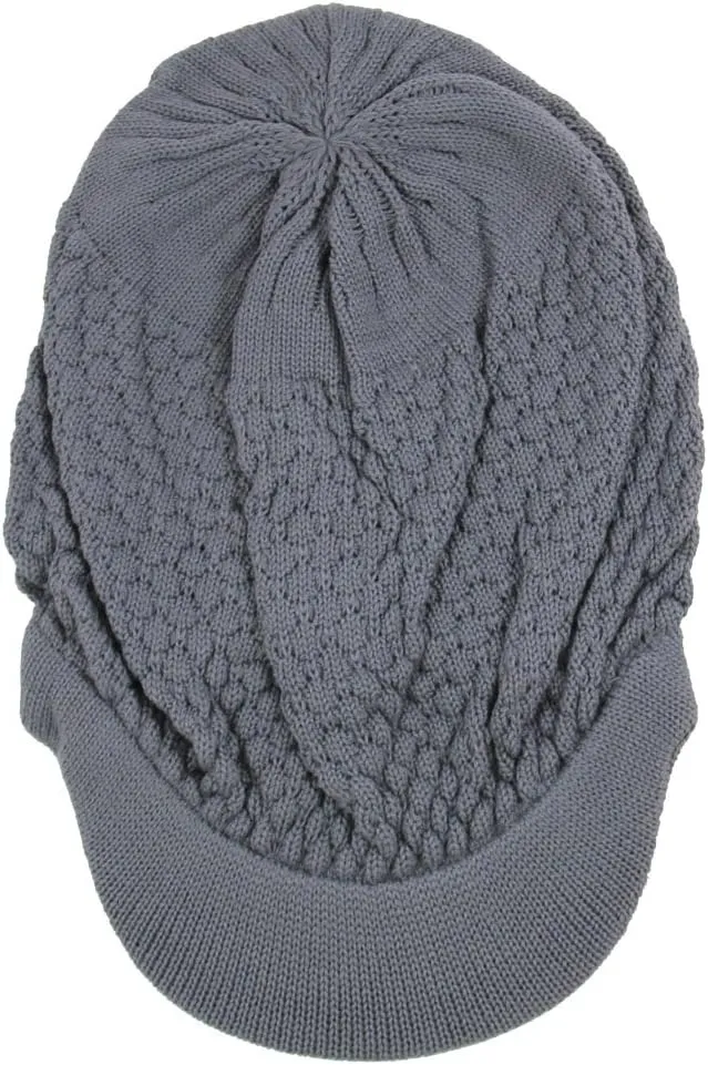 RW Unisex Cotton Rasta Beanie Visor (More Colors)