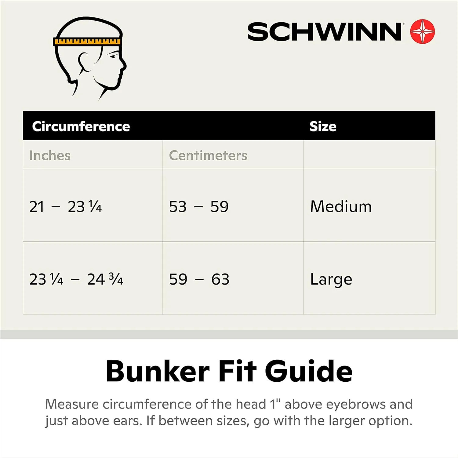 Schwinn Bunker ERT Bike Helmet For Adult Youth Men Women, Wider Coverage, Can Fit Head Circumference 53-63 cm, With 17 Air Vents, Pivoting Visor, and Adjustable Locking Strap