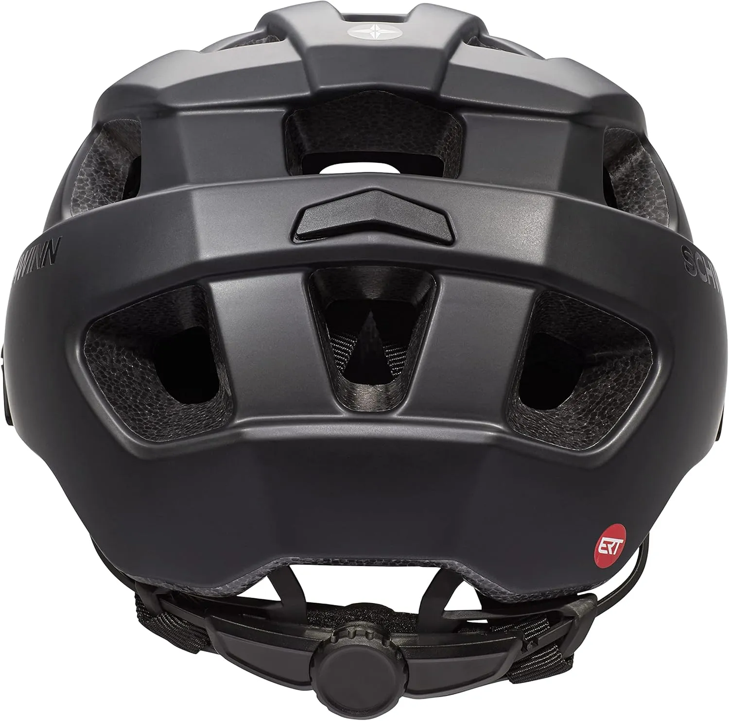 Schwinn Bunker ERT Bike Helmet For Adult Youth Men Women, Wider Coverage, Can Fit Head Circumference 53-63 cm, With 17 Air Vents, Pivoting Visor, and Adjustable Locking Strap