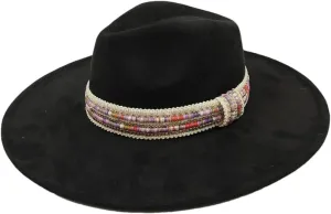 Suede Fedora Hats for Women Men Wide Brim Panama Cowboy Hat Jazz Church Sombrero Caps 04 55-58CM