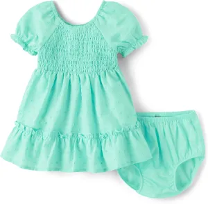 The Children's Place Baby Girls' and Toddler Short Sleeve Casual Dresses