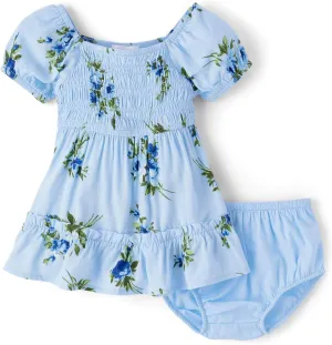 The Children's Place Baby Girls' and Toddler Short Sleeve Casual Dresses