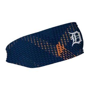 Tigers Fleece Headband: Sport Plaid