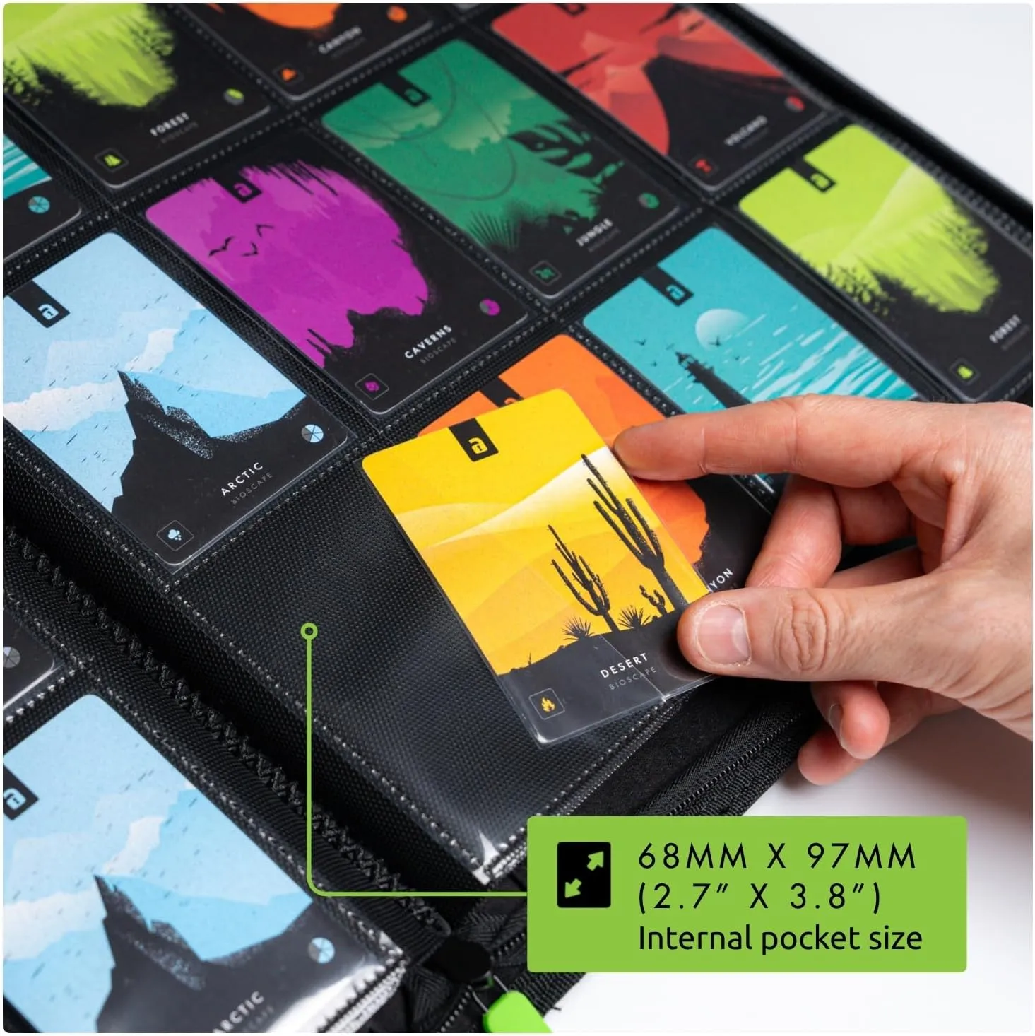 Vault X 12 Pocket Trading Card Zip Binder - 480 cards, Premium Exo-Tec Album Material, 20 Side-Loading Pages, Folder for Collectible Card Games, Sports, TCG (Red)